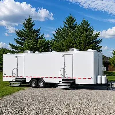 large 8 stall shower trailer